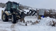 BBB 555 personeli 214 aracıyla karla mücadele ediyor