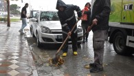 Edremit Belediyesi yağmur nöbetinde