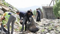 Bingöl’de 30 torba çöp toplandı