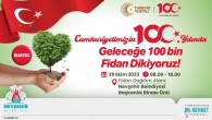 Nevşehir Belediyesi’nden vatandaşa 100 bin ücretsiz fidan