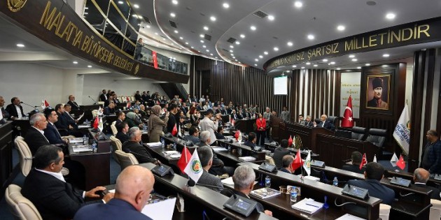 Malatya Büyükşehir Belediyesinde seçimin ardından ilk meclis toplantısı