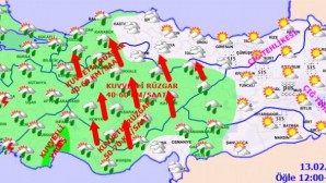 Kış geri geldi! Kuvvetli yağışlar Anadolu’yu sarıyor